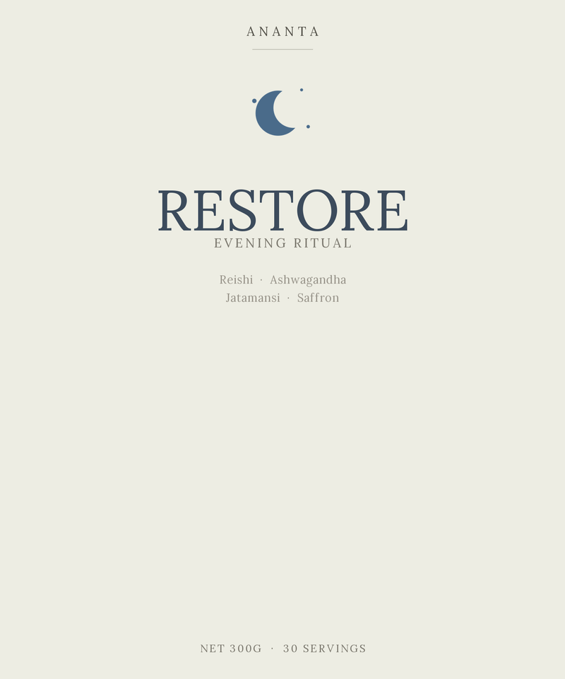 Ananta Restore - Rest & Recovery Nighttime Latte