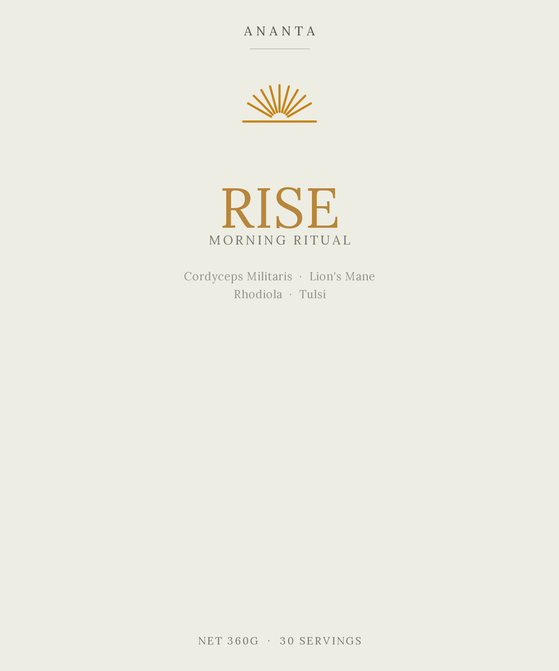 Ananta Rise - Mushroom & Adaptogen Morning Latte